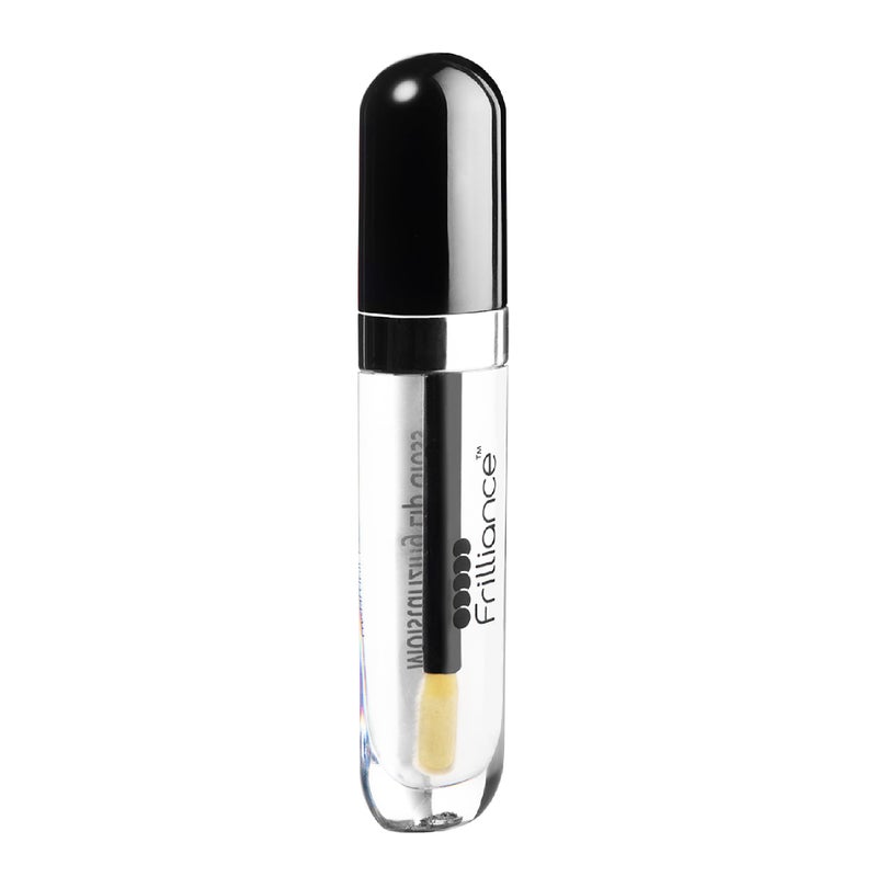 Frilliance Moisturizing Natural Crystal Clear Lip Gloss for Teens, Cruelty Free Hypoallergenic All Skin Types, 8 ml / .28 fl oz - Image 1